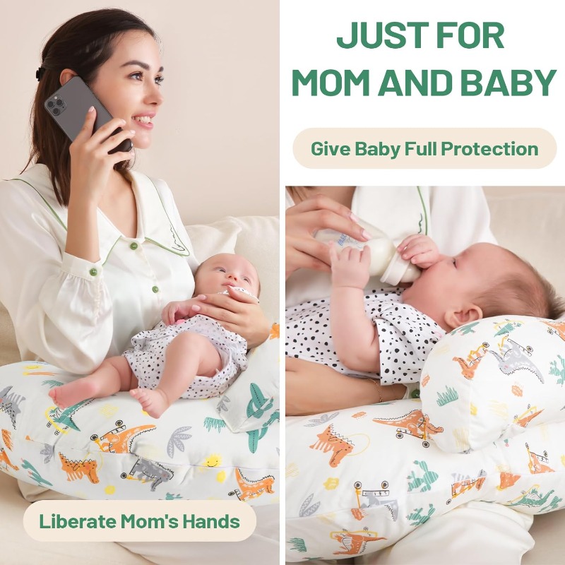 หมอนรองให้นมลายสัตว์ - ปลอกหมอ - Nursing Pillow Breastfeeding บทวิจารณ์และราคา